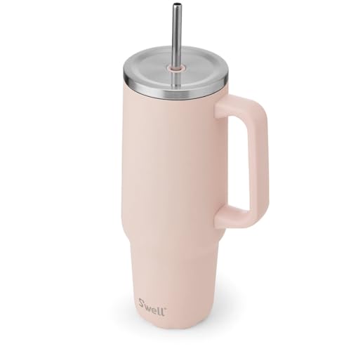 S'well Tumbler XL, Reusable Drinks Tumbler with Straw, Triple-Layered Stainless Steel Bottle - Image 2