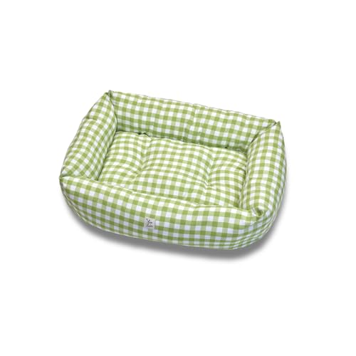 LEO & LUNA Divanetto per Cani, Collezione Quadretto, Produzione Artigianale,