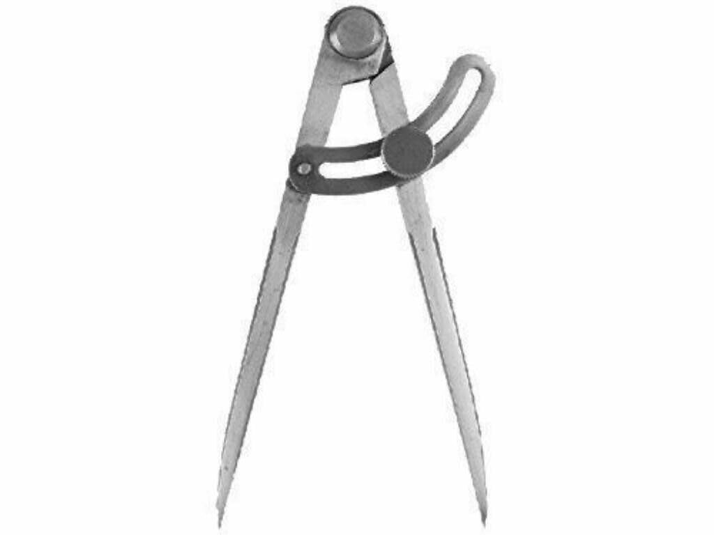 Wing Compass Divider Caliper – Metal Circle Marking Tool for Machinists & Woodworkers (3" INCH (75 MM))-image-29