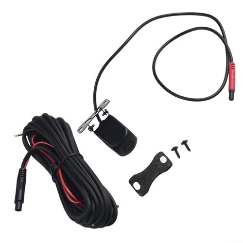 Bulevisiter Telecamera posteriore per auto, grandangolare da 170 gradi, con connettore a 4 pin, visione impermeabile IP67, per monitor a specchio SUV