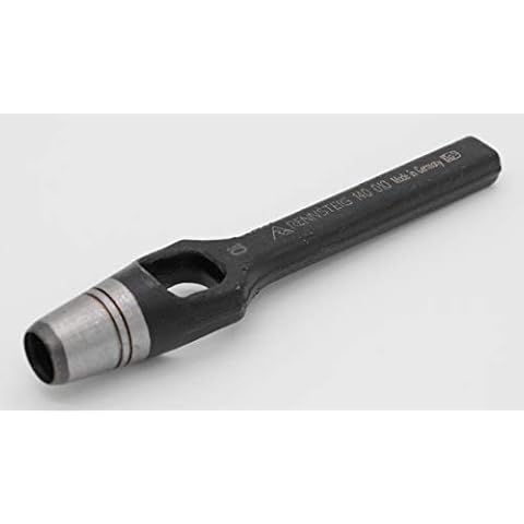 Rennsteig Henkellocheisen (Locheisen, Stanzeisen), schwarz - Ø 10 mm (3/8 Zoll) - 1400100 Cover