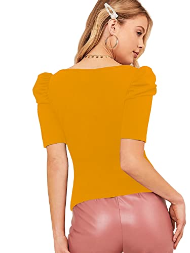 Image of Shasmi Women's Polyester Solid Slim Fit T-Shirt