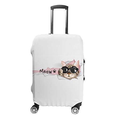 Housse de voyage valise chat contre les rayures et la pluie