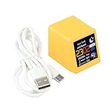 [Capacités multifonctionnelles] Plus qu'un simple reporter météo, il comprend un album photo électronique, des couleurs d'horloge réglables, un mode nuit avec luminosité réduite et des téléchargements d'animation pour améliorer votre décoration d'intérieur.