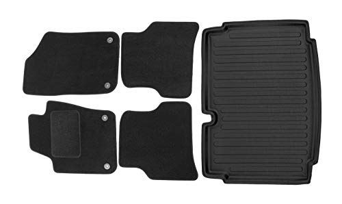 Tapis de coffre Polo 5 6R auto noir imperméable berline 2009-2017