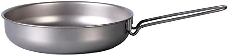 Boundless Voyage Ultralight Titanium Pan Cooking Pan Picnic Cookware Portable Folding Pan&Plate 1200ml Only 171g