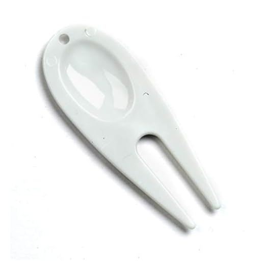 White Plastic Divot Repair Tool Set