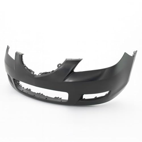 Image of FitParts Compatible with Mazda 3 2007-2009 Front Bumper Cover | Primed, With Fog Light Holes, Sedan, Ready to Paint, OEM BAN650031CBB, MA1000215