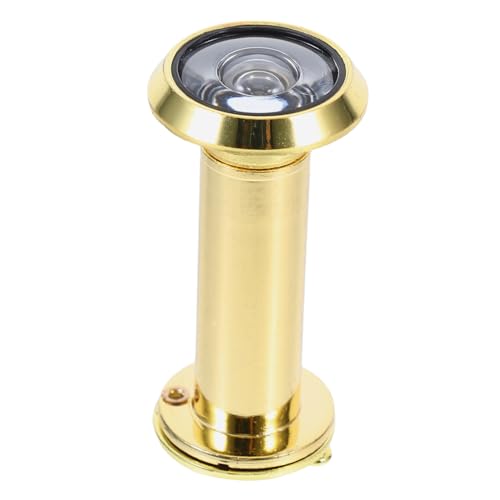 Visor de puerta delantero ajustable jojofuny ojo de gato con ángulo ancho kit de mirilla privacidad protección para el hogar miniatura 1