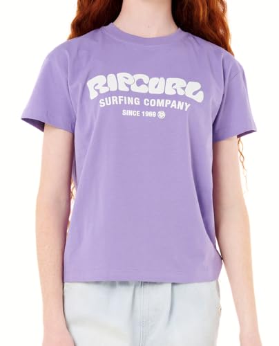 T-Shirt à Manches Courtes Coupe décontractée Fille Rip Curl en coton doux pour le quotidien