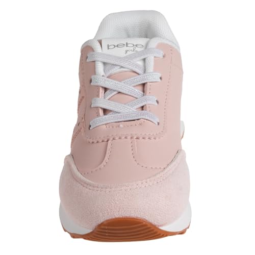 bebe Girls' Jogger Sneakers - Comfortable, Lightweight and Breathable Shoes for Toddler4