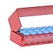 4PC Burs Holder Block Disinfection Box Aluminium Autoclave Unit 24 Holes Red