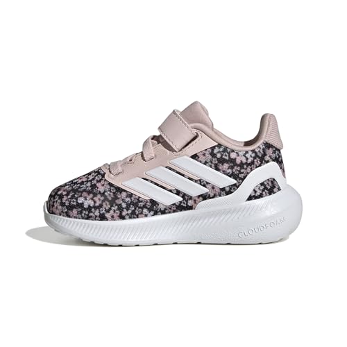 Image of adidas Baby Marvel Run Falcon 5 Elastic Lace & Strap Shoe