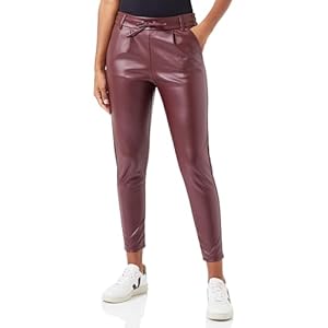 ONLY dames Broek Onlpoptrash Life Easy Coated Pnt Noos