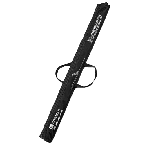 Borsa per il trasporto dei bastoncini per il del treppiede Borsone Custodia pieghevole resistente allacqua portatile in tessuto Oxford con manico per da trekking lungo