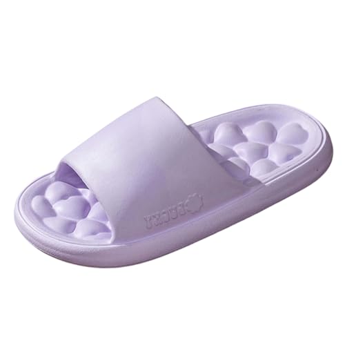 Couple Women Men Solid Shower Room Home Non Slip Breathable Massage Soft Sole Quick Drying Slipper Comfortable Flat Shoes Womens Mukluk Slipper Socks