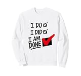 Scheidungs Survivor Checkliste Scheidungsfeier Sweatshirt