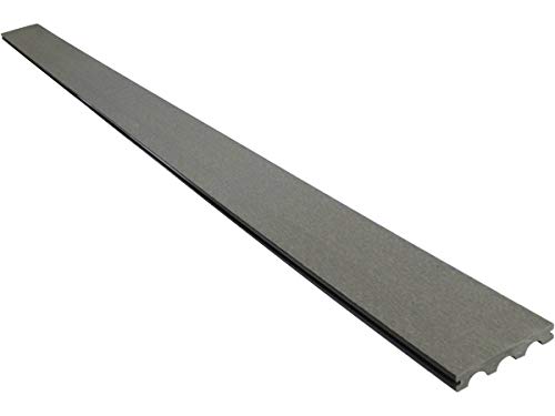 Habitat et Jardin Lote de 3 Lamas Composite de terraza- 2.4m - Superficie Aprox. 1,05 m2 - Gris