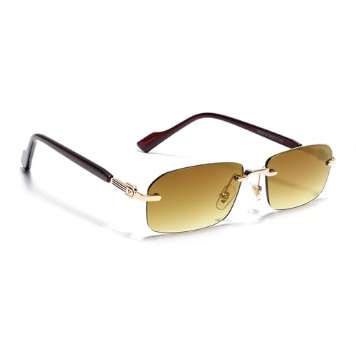 Image of Voyage UV Protected Rimless Sunglasses for Men & Women