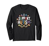 Photo Gallery i support autism awareness month maglia a manica Photo Gallery i support autism awareness month maglia a manica