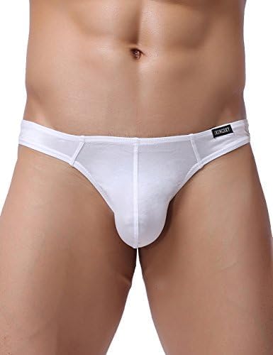 iKingsky Men's Everyday Basic Modal Thong Underwear Sexy No Show T-back Under Panties - Image 2