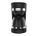 Igenix 1.25L Filter Coffee Maker 750W, Anti-Drip, Keep Warm Function, Boil-Dry Protection, Dishwasher Safe Glass Carafe, IGCM01286B, Black