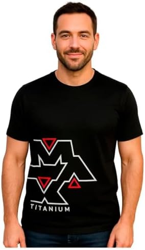 Camiseta Dry Fit Academia Premium Unissex - Max Titanium (GG - Pr...