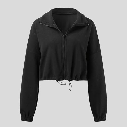 Sudadera con capucha para mujer con diseño largo de letras para invierno y tiempo libre 5