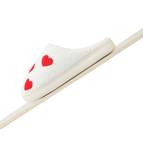 Image of Comfy Elastic Slippers for Women Men,Memory Foam Soft Plush House Slippers