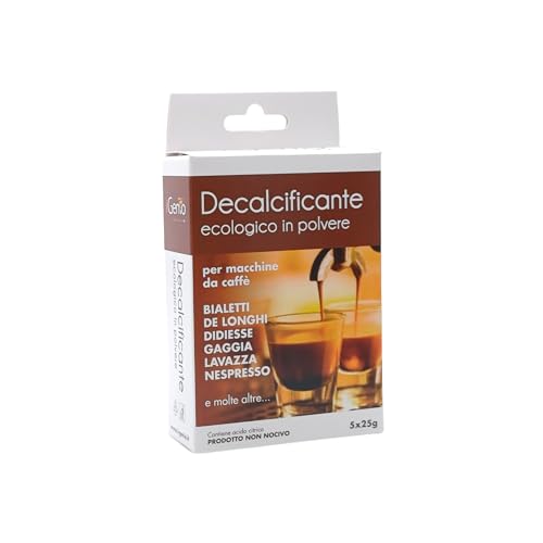 Decalcificante In Polvere Per Macchine Da Caffè - 5 Bustine Da 25 G