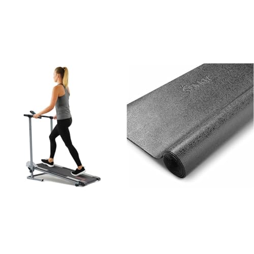 Sunny Health & Fitness Cinta de Correr Manual Plegable