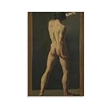 WLLKIY 0785 French - An Acad Mie Canvas Wall Art Poster Decorative Bedroom Modern Home Print Picture Artworks Posters 08x12inch(20x30cm)