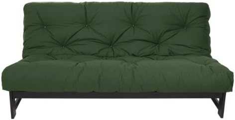 Mozaic Futon Mattress, Full, Hunter Green
