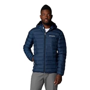Columbia Herren-Daunenjacke mit Kapuze, Lake 22 II
