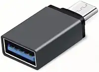Adaptador USB A Fêmea para Tipo C Macho - OTG