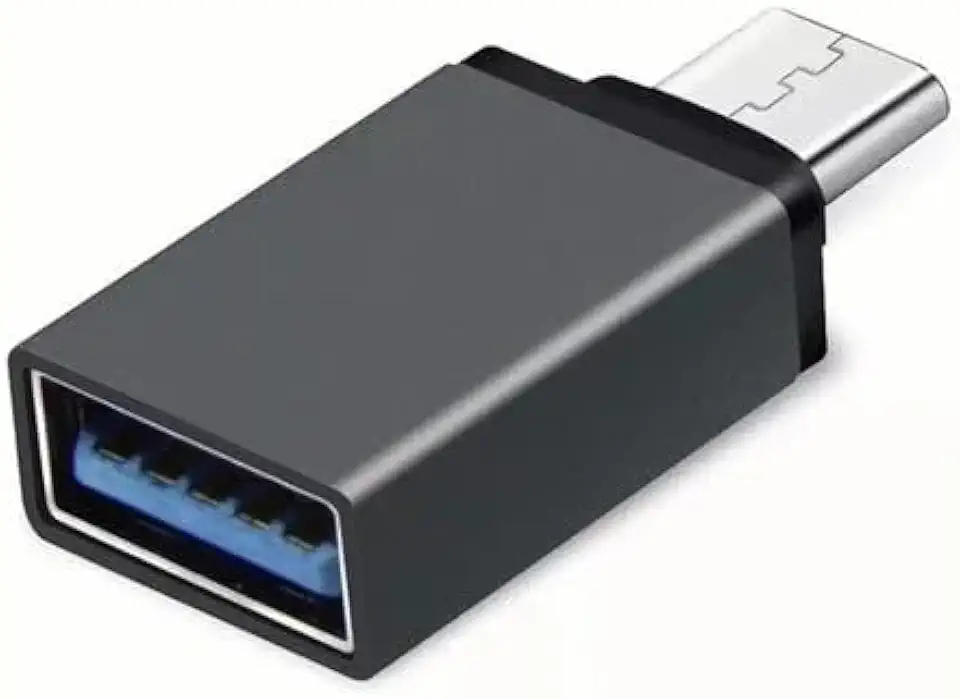 Adaptador USB A Fêmea para Tipo C Macho - OTG