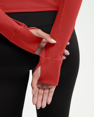 Image of SUUKSESS Women Golden Full Zip Up Workout Cropped Jackets Lightweight Athletic Yoga Tops