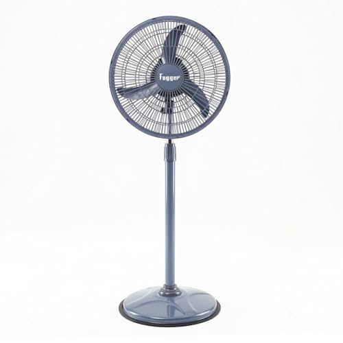 Image of Fogger Wind Speed Electric Stand Fan Wind Speed with 2 Year Warranty High Air Delivery, Silent Operation Pedestal Fan