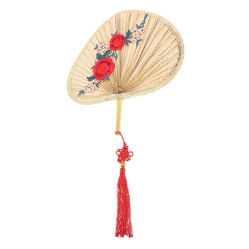 Tofficu Abanico Palma Para Chino Manual De Verano Abanico Mano Para Fiestas De Verano y Uso Diario
