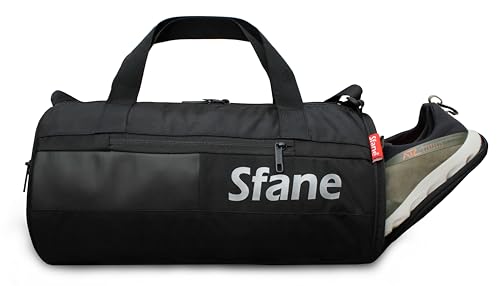 Sfane Gym Bags for Men with Separate Shoe Compartment Sports Gym ...