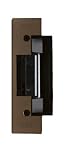 Rofu 1702-07 US10B Electric Strikes for Mortise and Cylindrical Locksets, Satin Bronze, 24V AC/ 24V DC, 1-1/4' x 4-7/8'