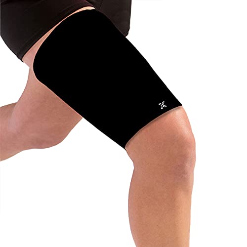 Body Helix Full Thigh Compression Sleeve for Men and Women Hamstring