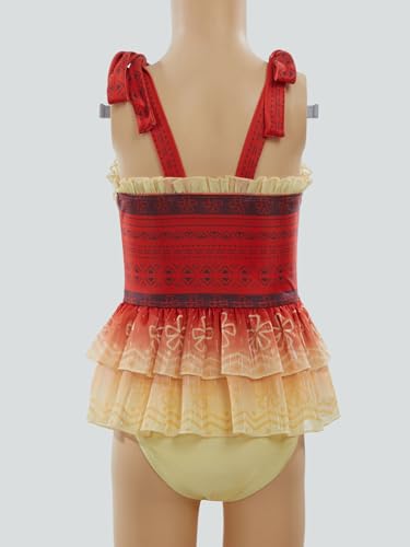 haikyuu Girl Sea Princess One Piece Cute Swimsuit Adventure Bathing Suit Ruffle Beach Swimwear3