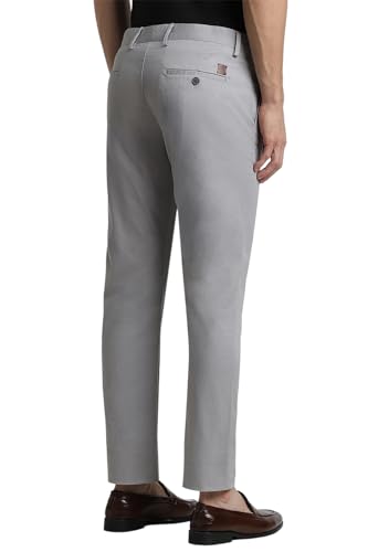 Image of Peter England Men's Regular Fit Mid Rise Pants