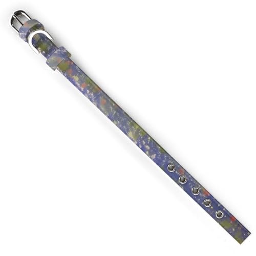 Collier réglable Texas Bluebonnets - Accessoire de taille moyenne pour chiens et chats
