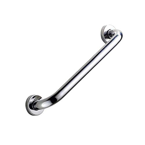 handrail Grab Rails, Handrails Grab Bar Polished Chrome Handrail, Wall Mount-Slip Grip, Elderly and Disabled Children Assist Handl/Silver/68Cm