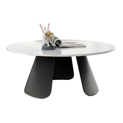 Tables basses rondes au design minimaliste et finitions épurées