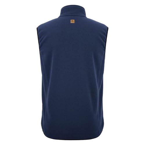 FORSBERG Vardir-Weste, Fleeceweste, Outdoor-Weste, Strickfleece, warm, funktional für Freizeit und Beruf, Farbe:navy, Größe:L