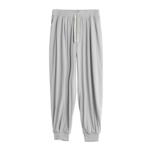 WENKOMG1 Mens Track Sweatpants, Casual Workout Joggers Stretch Hiking Drawstring Sweatpants with Pockets, M-3XL2