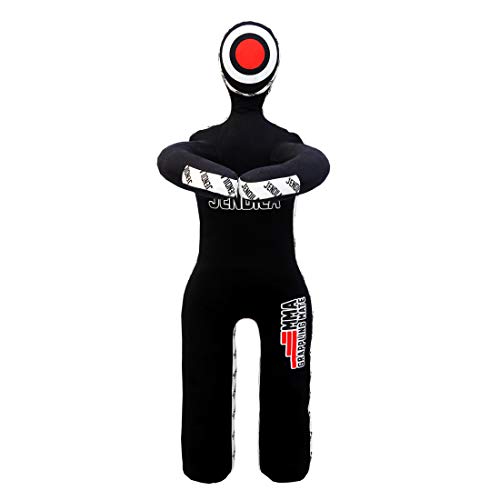 Grappling Dummy MMA Jiu Jitsu – Grappling Wrestling Dummy – Made from Durable Canvas Fabrics – MMA Dummy for Multiple Drills Grappling Dummy – UNFILLED - Thumbnail 4